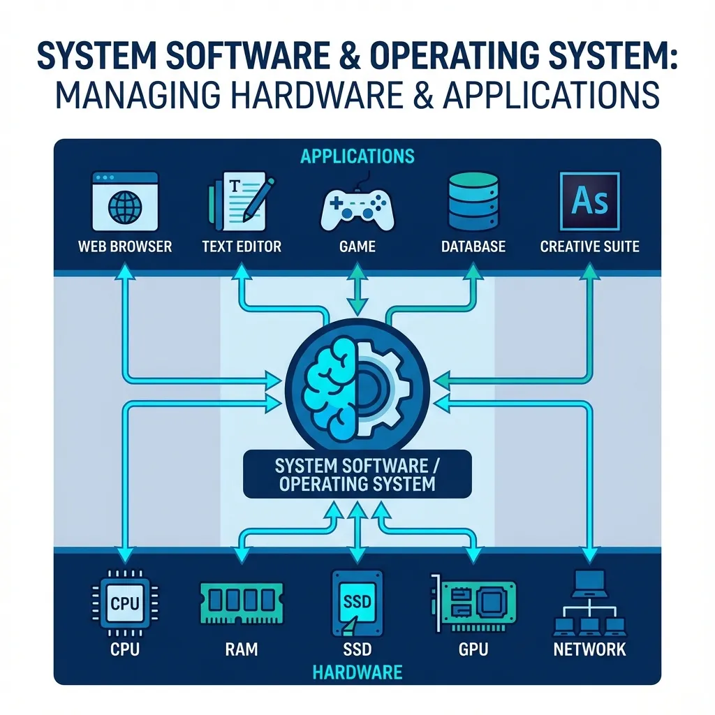 3.2 System Software (Operating Systems and Utility software)