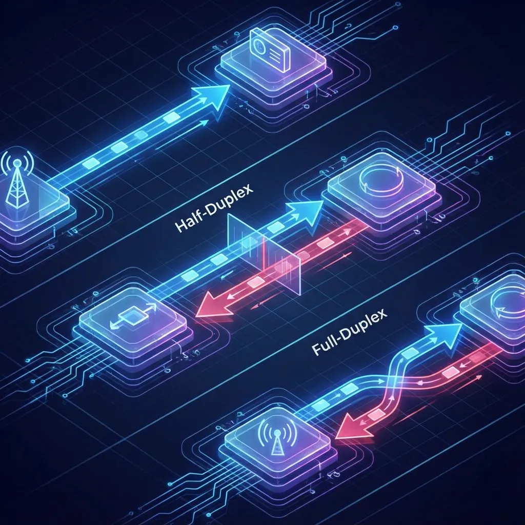 4.3 Data Transmission Modes (Simplex, Half Duplex, Full Duplex)