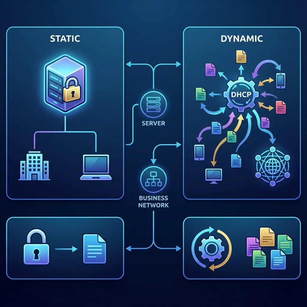 4.9 Static and Dynamic IP Addressing