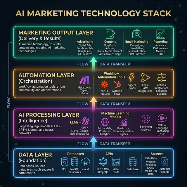 future of work ai automation productivity infographic