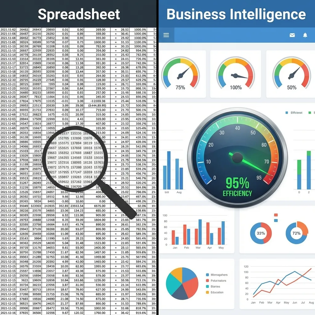 Spreadsheet vs BI