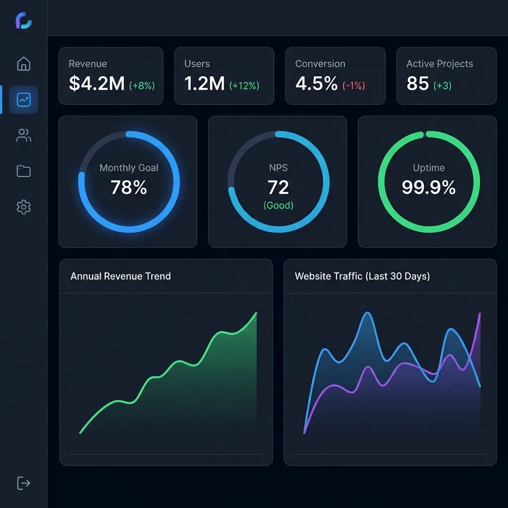Effective Dashboard Layout