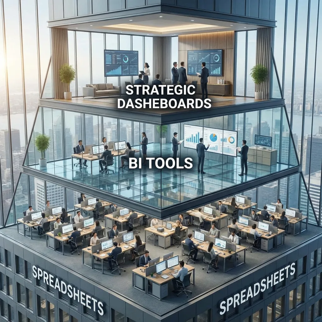 Reporting Tools Pyramid