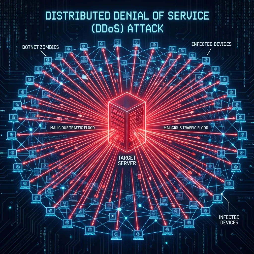 DDoS Attack Diagram