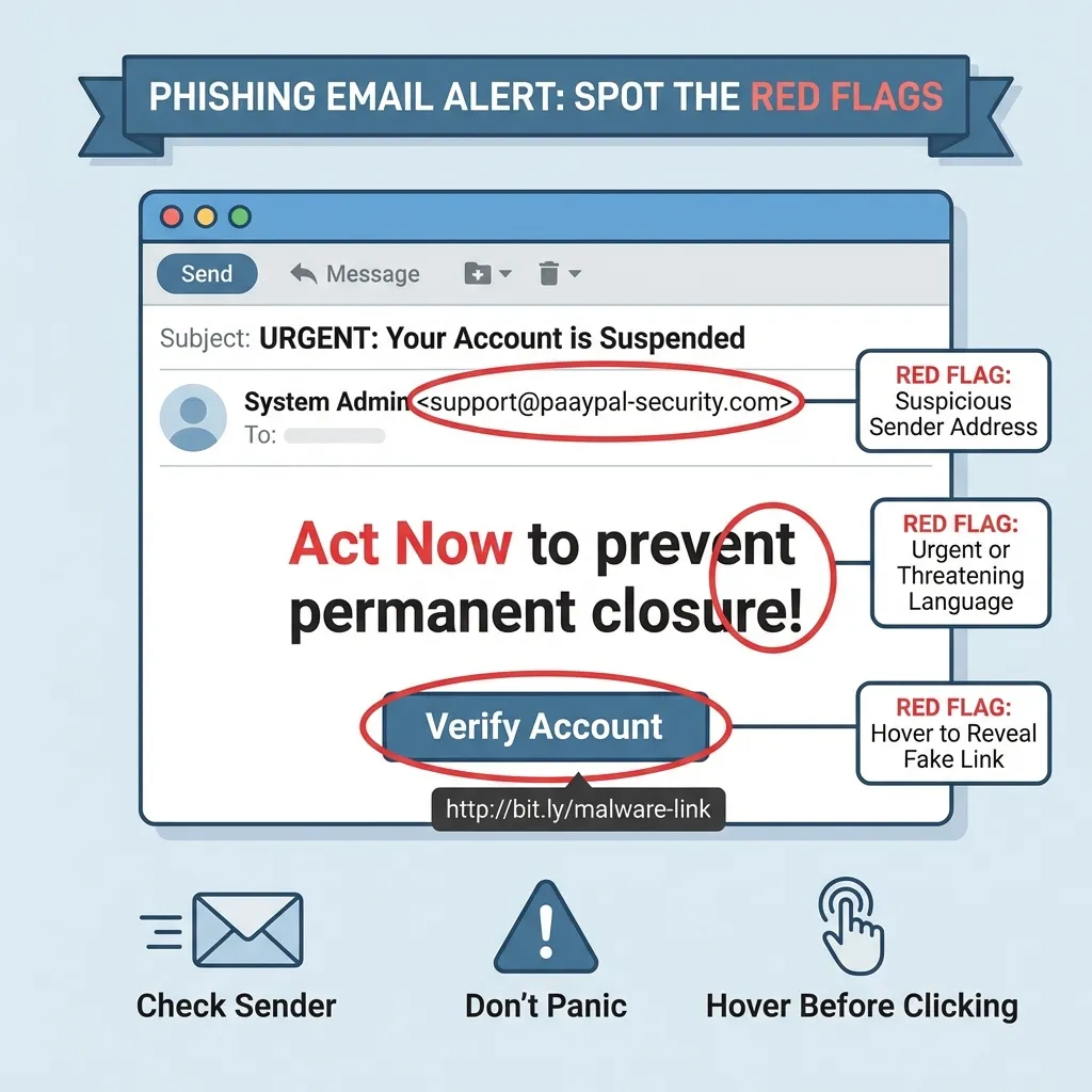 Anatomy of a Phishing Email