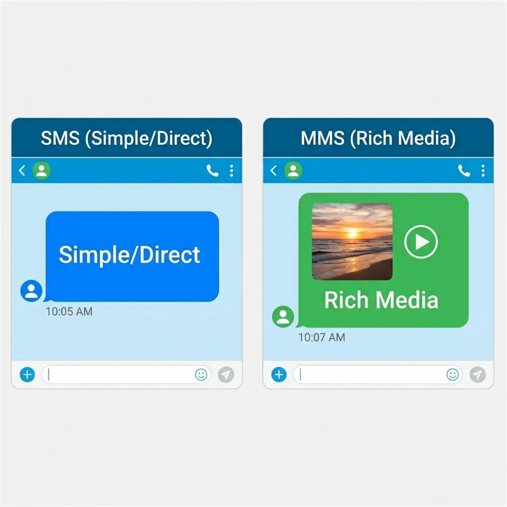 SMS vs MMS Comparison