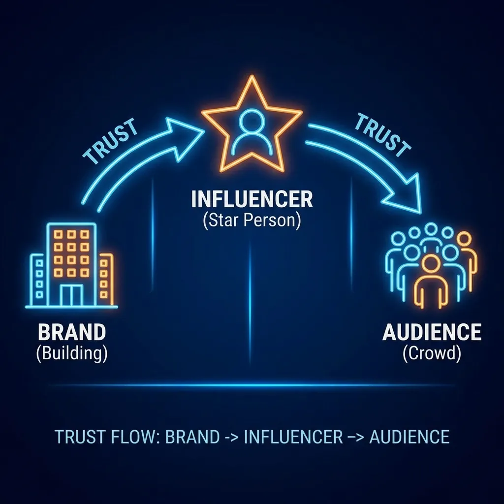 Influencer Trust Flow
