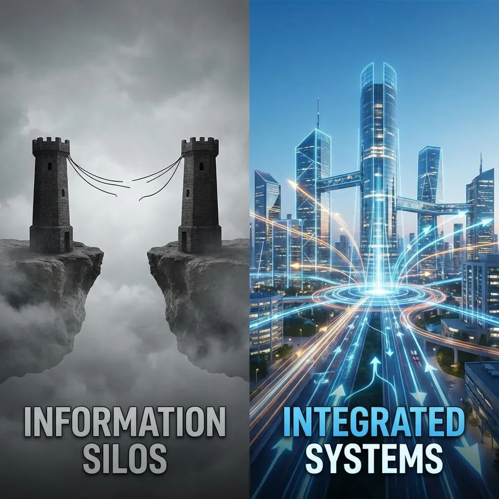 Information Silos vs Integrated City