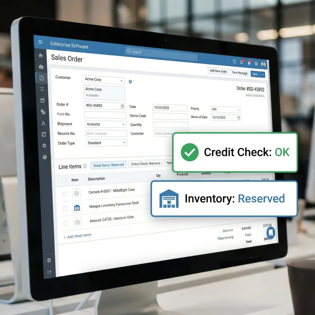 Sales Order Integration