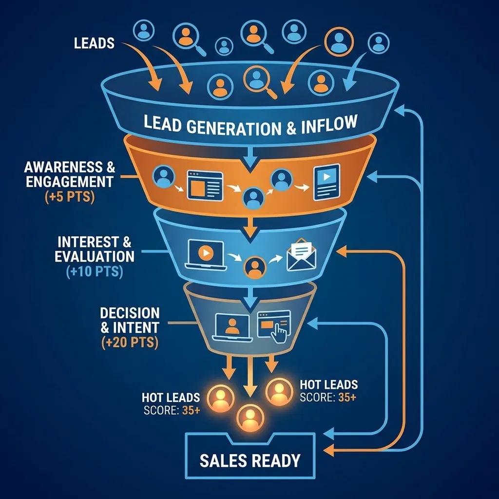 Lead Scoring Funnel