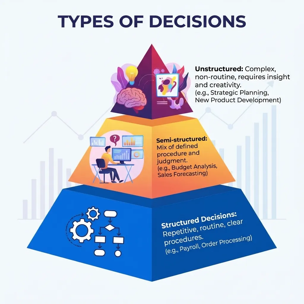 Types of Decisions Pyramid