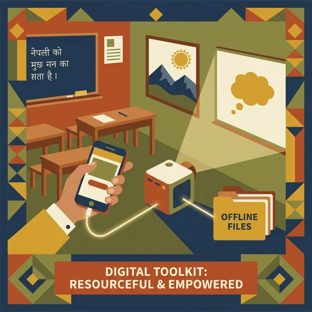 Low-Tech, High-Impact: A Digital Teaching Toolkit for Nepal