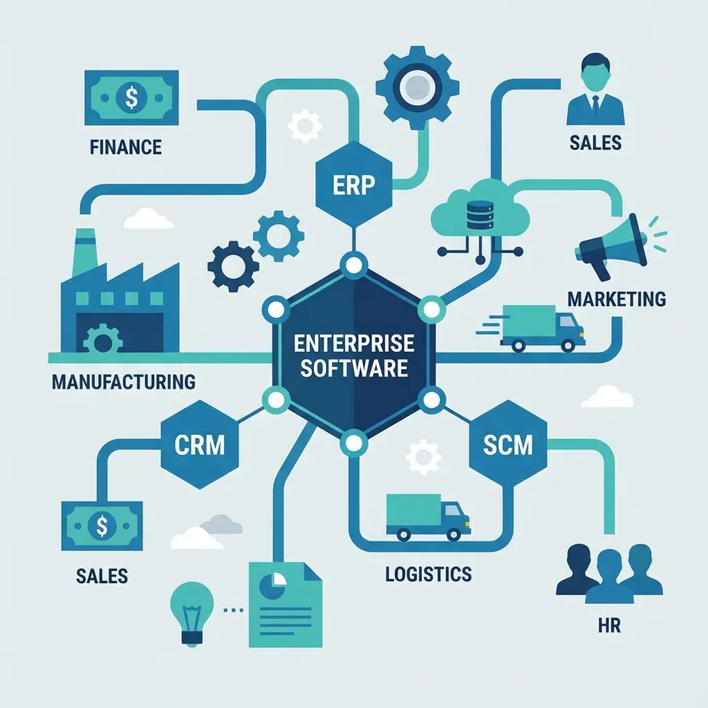 3.5 Enterprise Software (ERP, CRM, SCM)