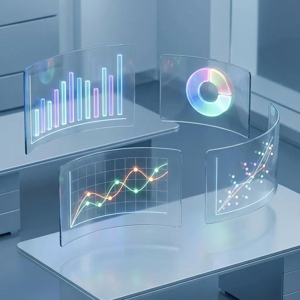 6.2 Data Visualization (Charts, Graphs, Scatter Plots)