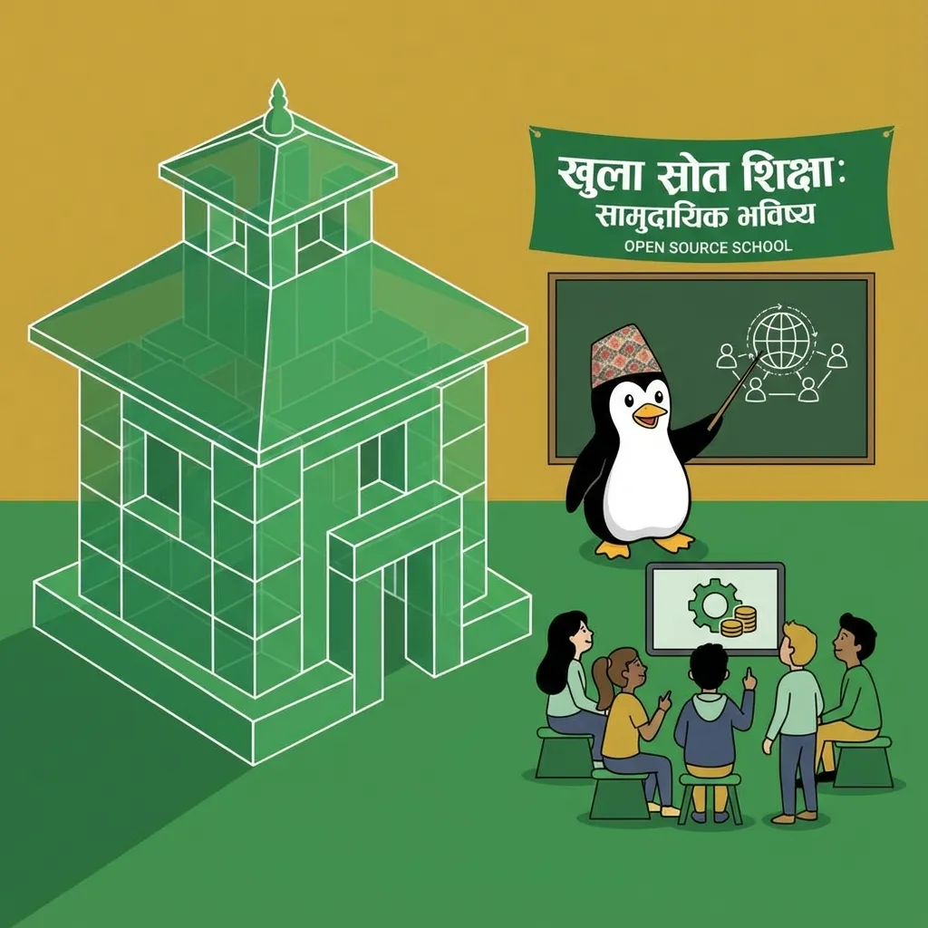Open Source Schools: Saving Money with Linux & Moodle in Nepal
