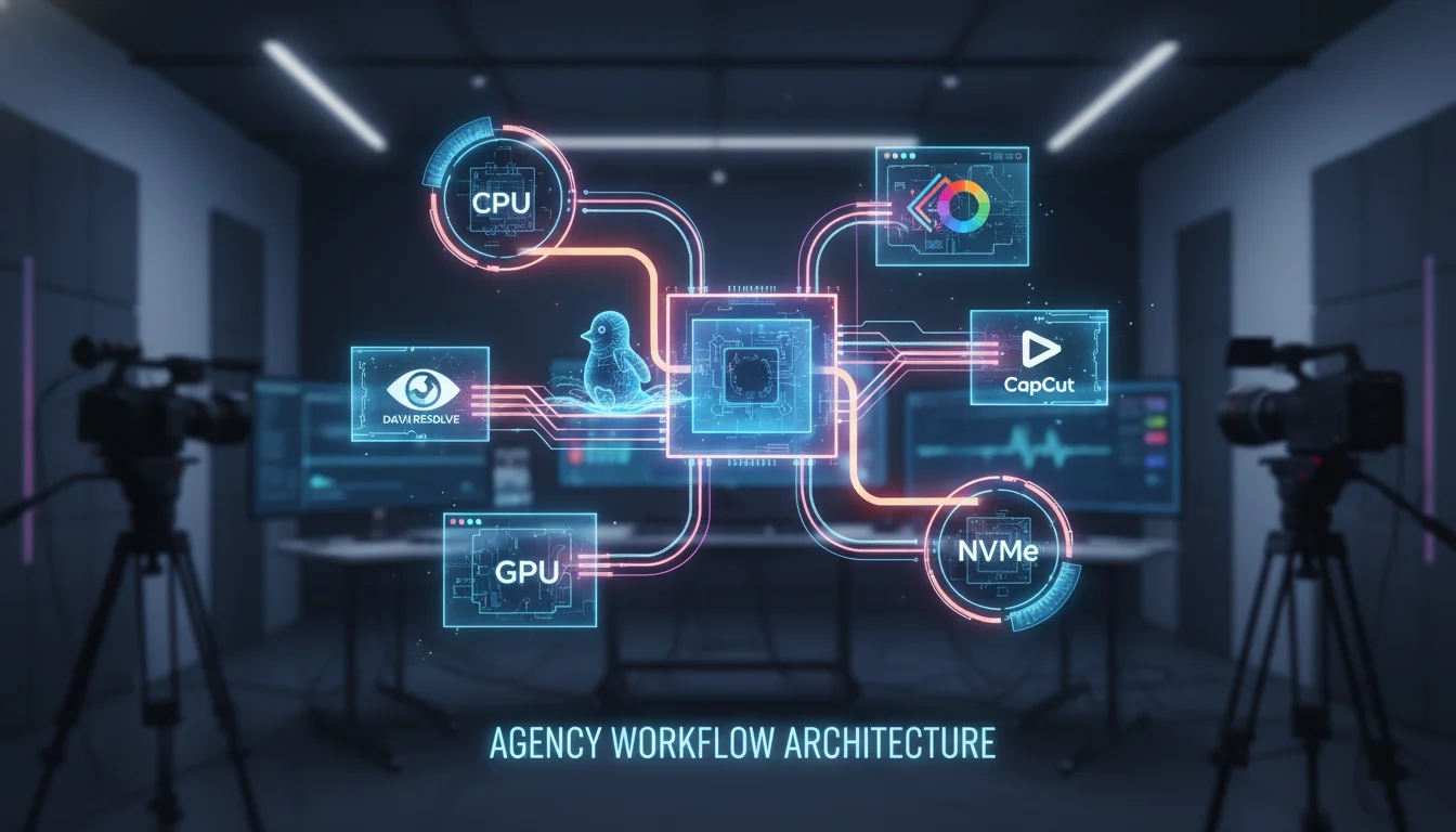 Optimize Agency Video Pipelines: Resolve vs CapCut Linux