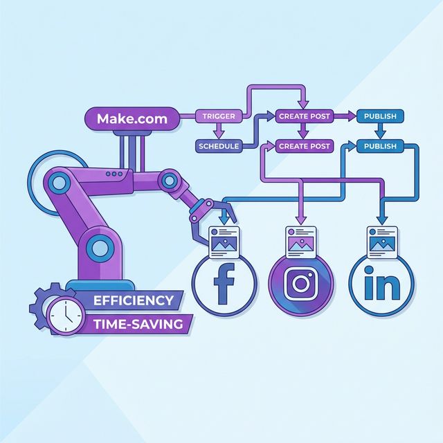 How to Automate Your Social Media Posting for Free Using Make.com (2026 Guide)