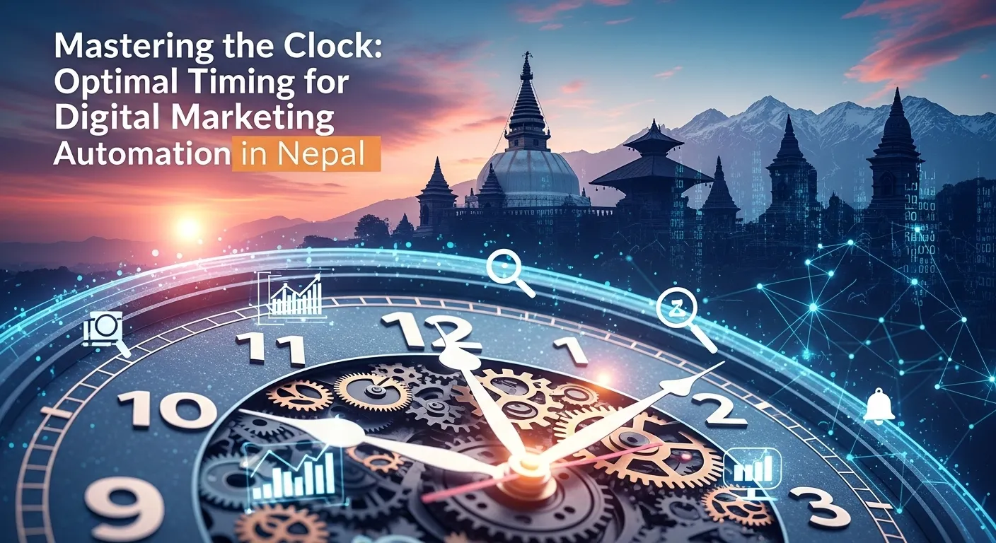 Mastering the Clock: Optimal Timing for Digital Marketing Automation in Nepal