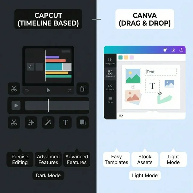CapCut vs. Canva: The Ultimate Video Editing Showdown for Digital Marketers in 2026