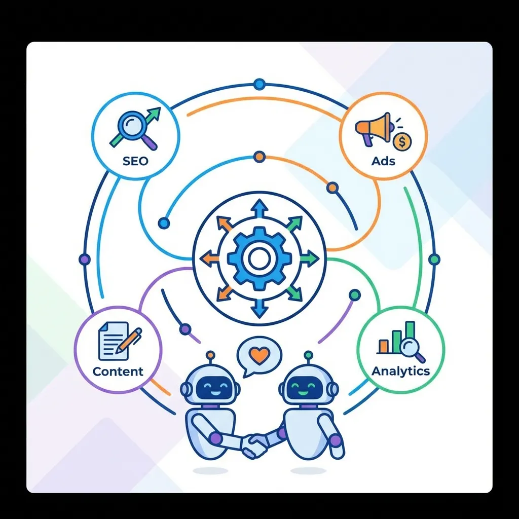 Connecting SEO, Ads, Content, and Analytics into One Workflow