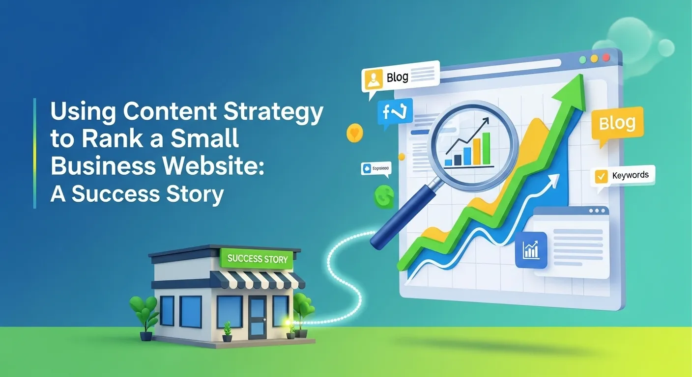 Using Content Strategy to Rank a Small Business Website: A Success Story