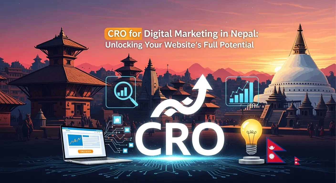 CRO for Digital Marketing in Nepal: Unlocking Your Website's Full Potential