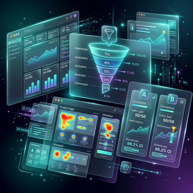 Data-Driven Marketing: Analytics, Tracking, & CRO