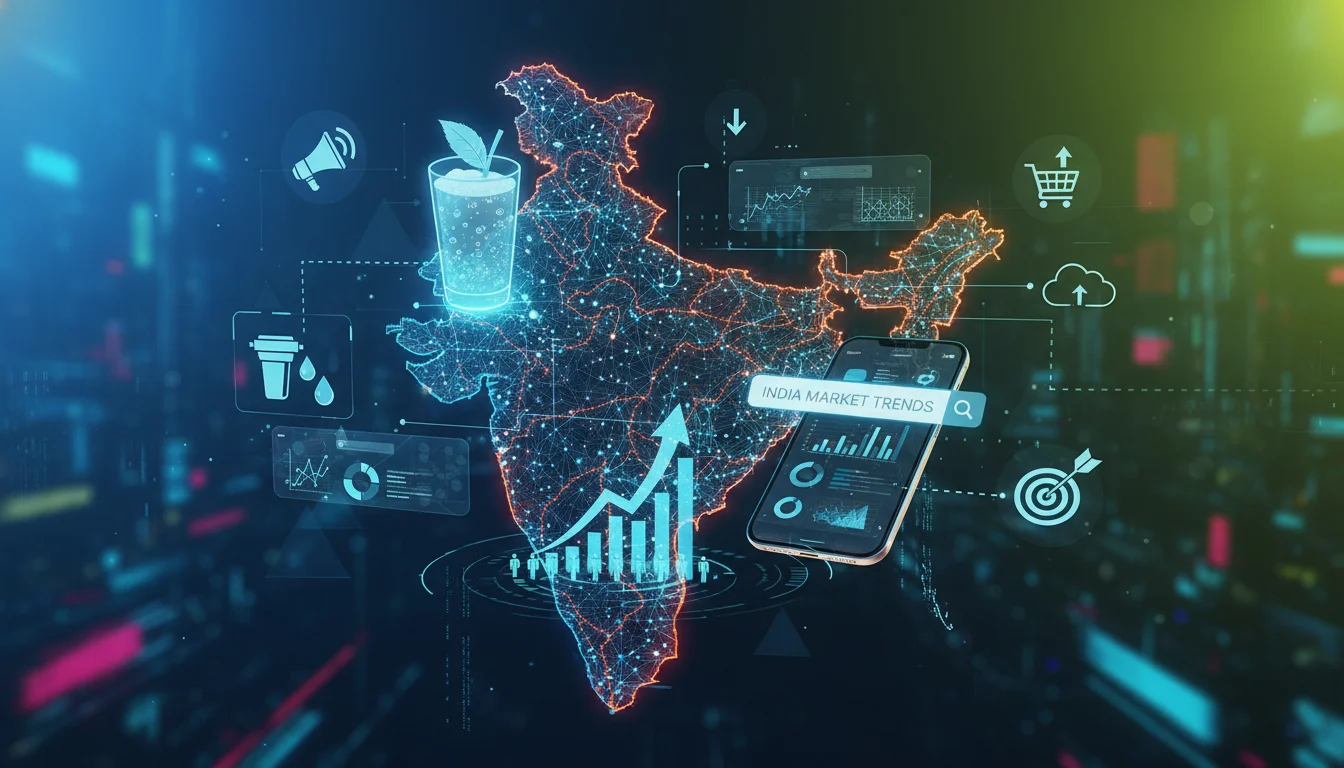 Digital Marketing Research: India's Beverage & Water Market