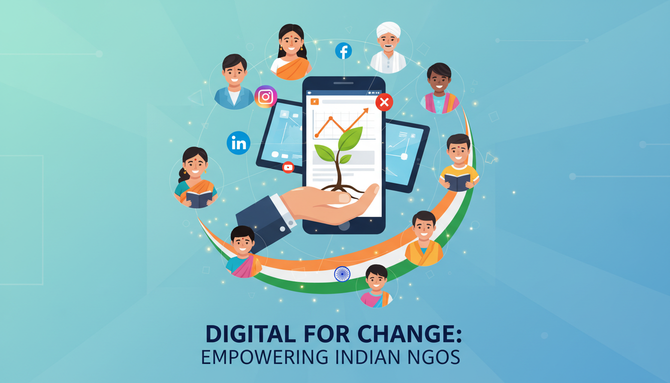 Indian NGOs Digital Marketing Report: Strategy & Trends