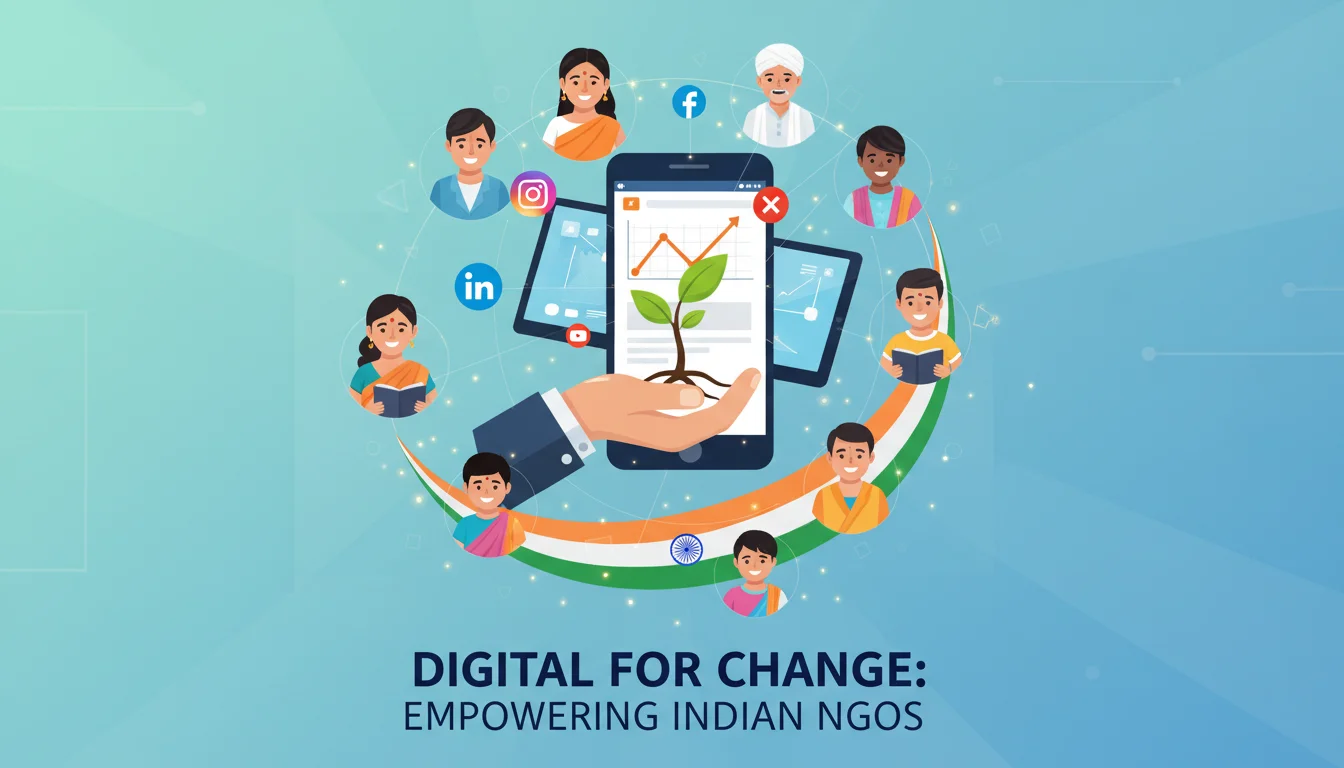 Indian NGOs Digital Marketing Report: Strategy & Trends