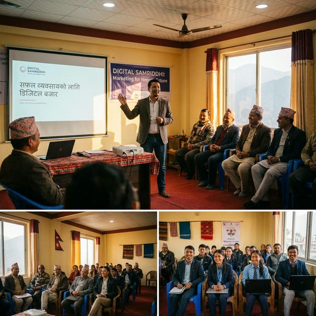 Digital Marketing Workshop: Growing Your Business Online in Nepal