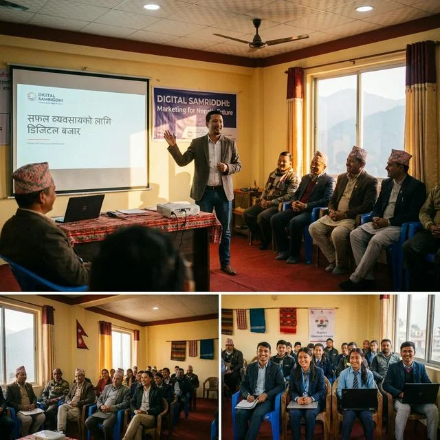 Digital Marketing Workshop: Growing Your Business Online in Nepal
