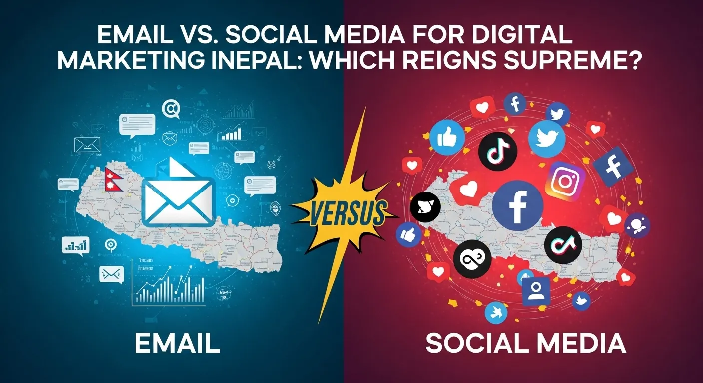 Email vs. Social Media for Digital Marketing in Nepal: Which Reigns Supreme?