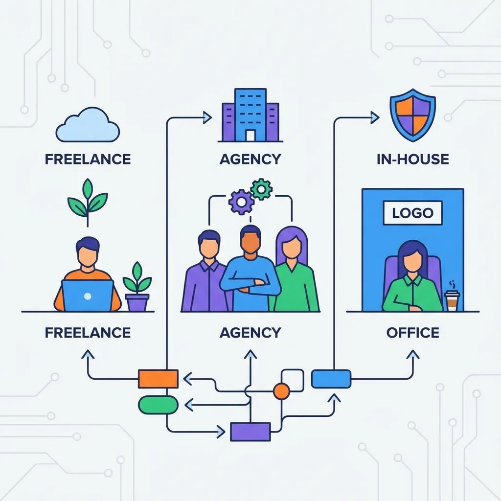 Freelance vs Agency vs In-House: What I’ve Learned