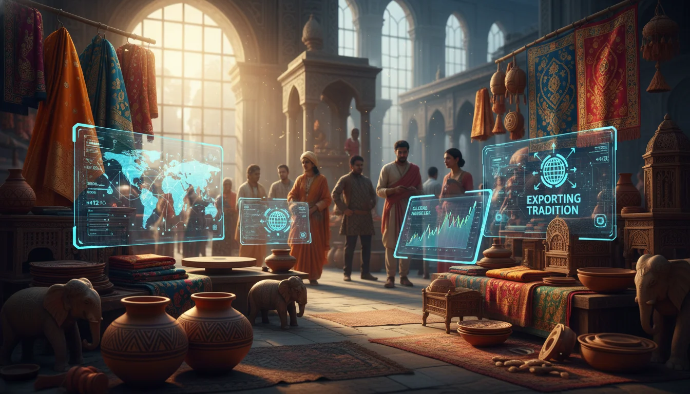 Indian Handicrafts Digital Marketing Report: Market Growth & Trends