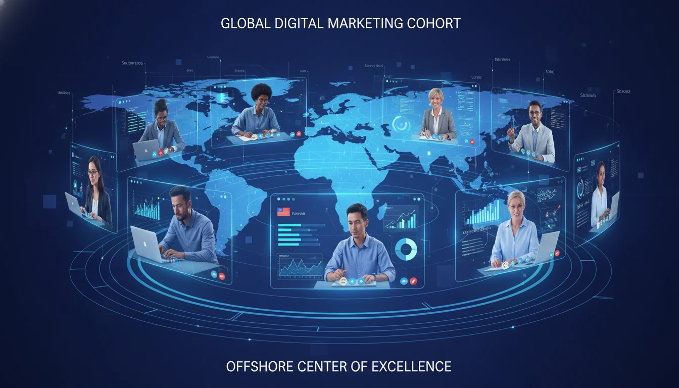 Offshore Digital Marketing CoE: Strategy, Operations, Branding