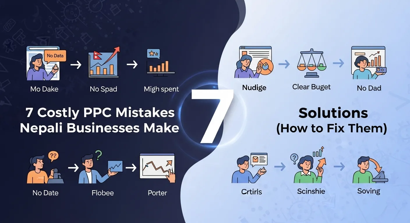 7 Costly PPC Mistakes Nepali Businesses Make (And How to Fix Them)