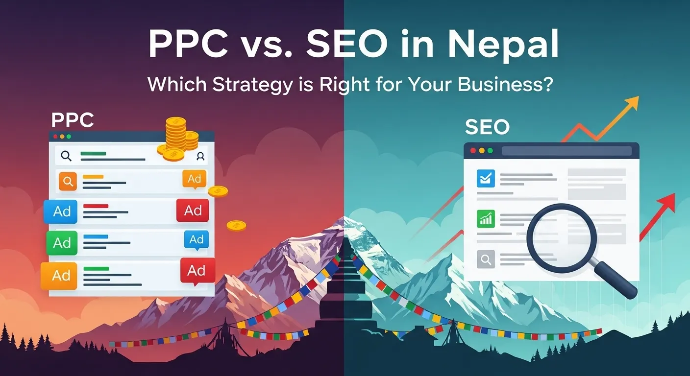 PPC vs. SEO in Nepal: Which Strategy is Right for Your Business?