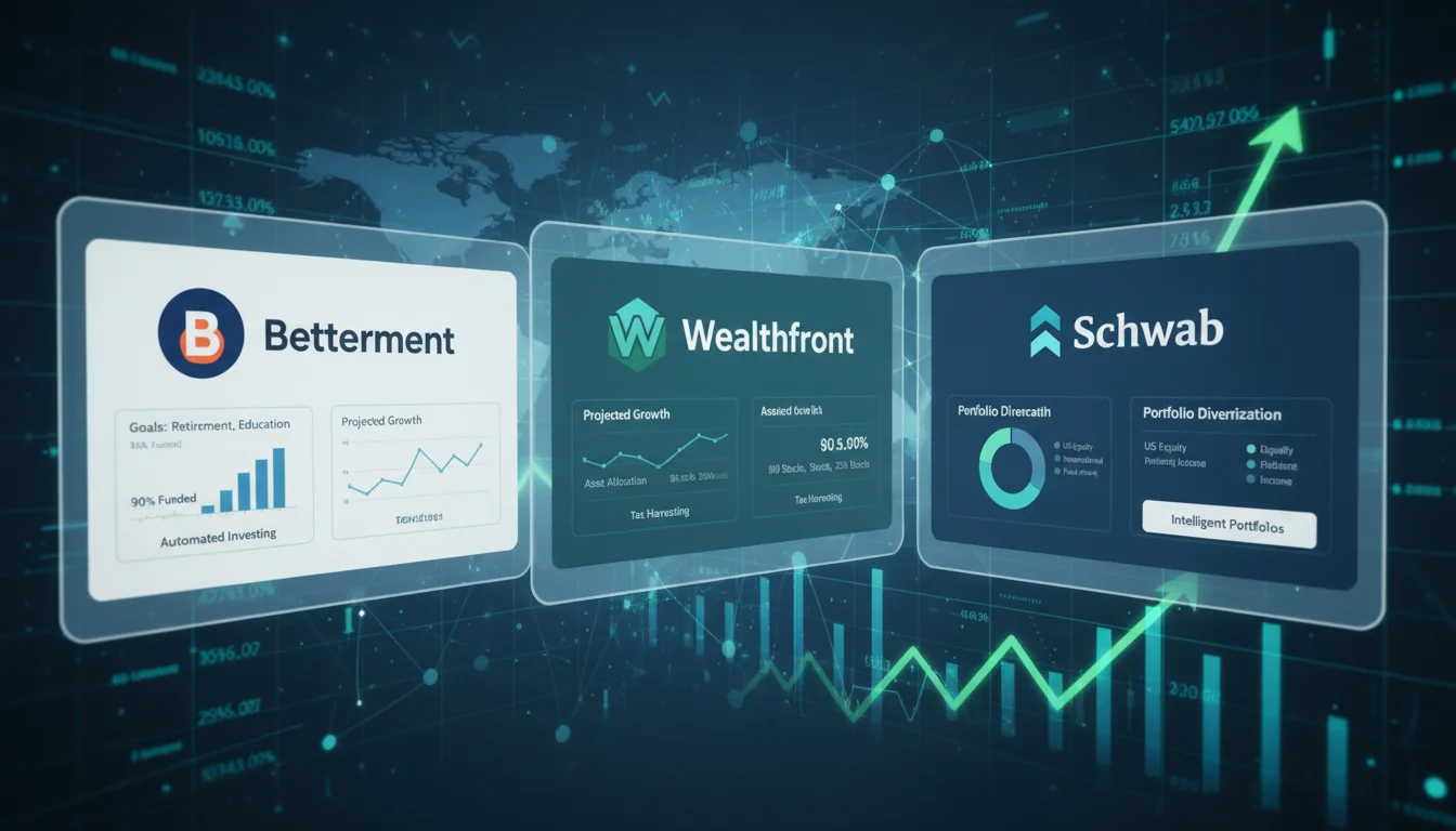 Betterment vs. Wealthfront vs. Schwab: Robo-Advisor Review