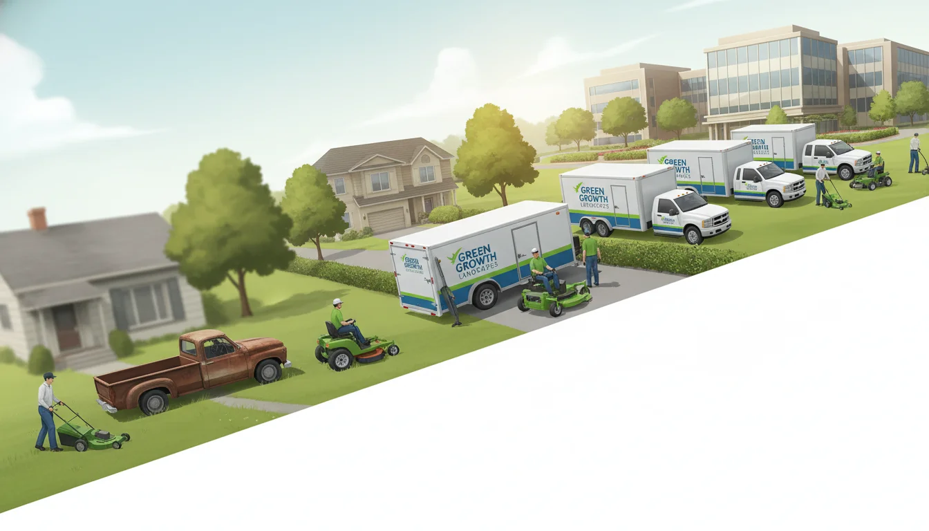 Scale Your Landscaping Business: From Side Hustle to Six Figures