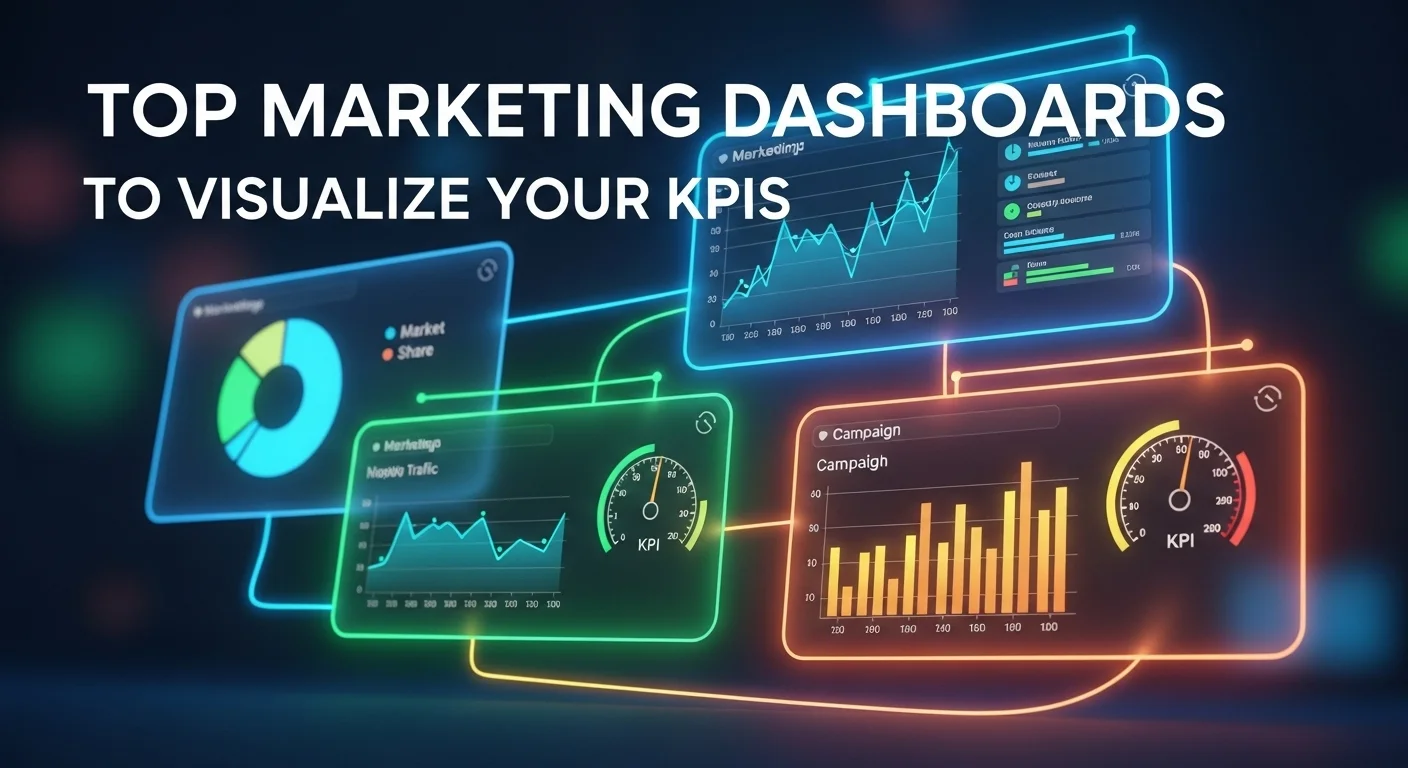 Top Marketing Dashboards to Visualize Your KPIs