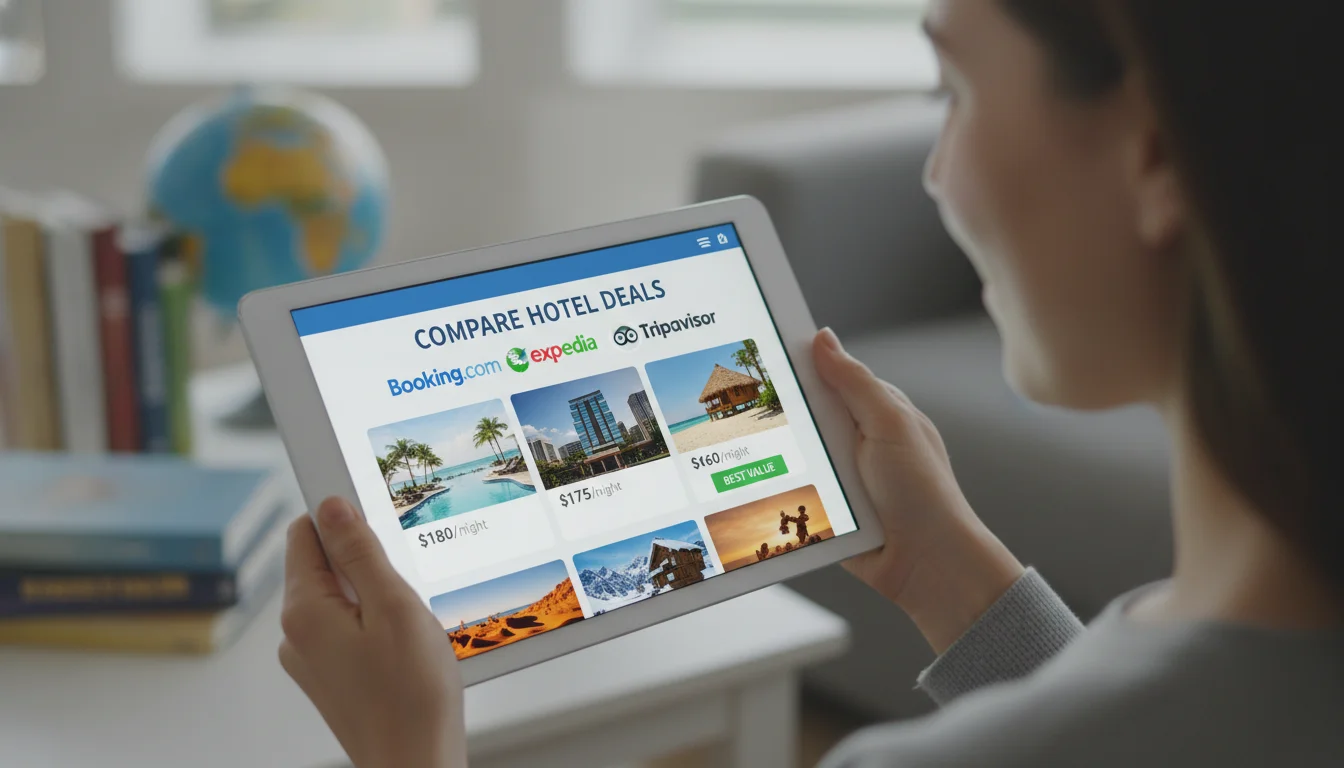Tripadvisor vs Booking vs Expedia: Best Hotel Deals Guide