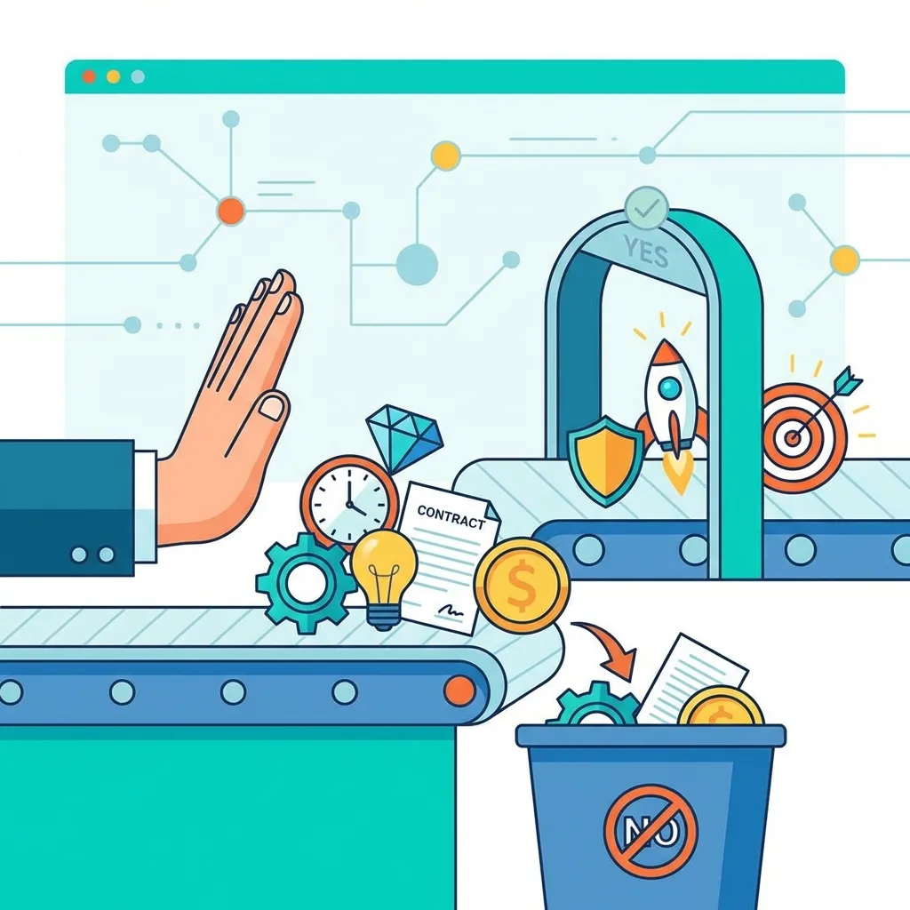 When to Say No to Clients, Projects, and Opportunities