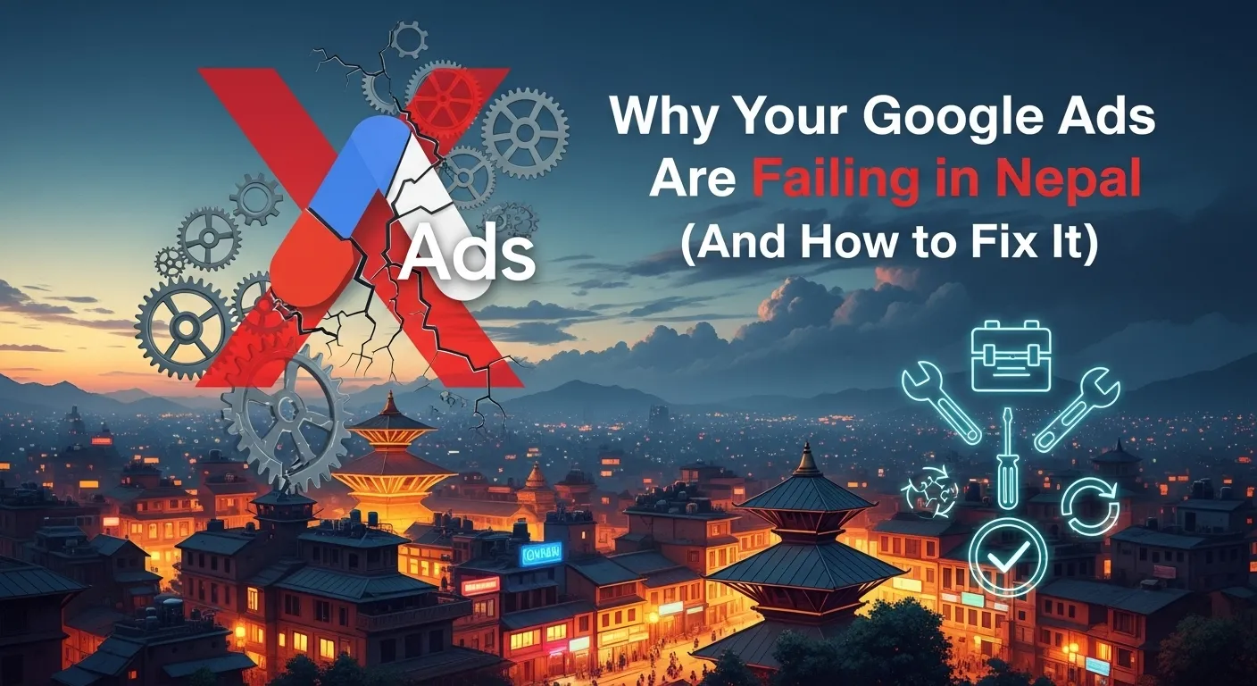 Why Your Google Ads Are Failing in Nepal (And How to Fix It)